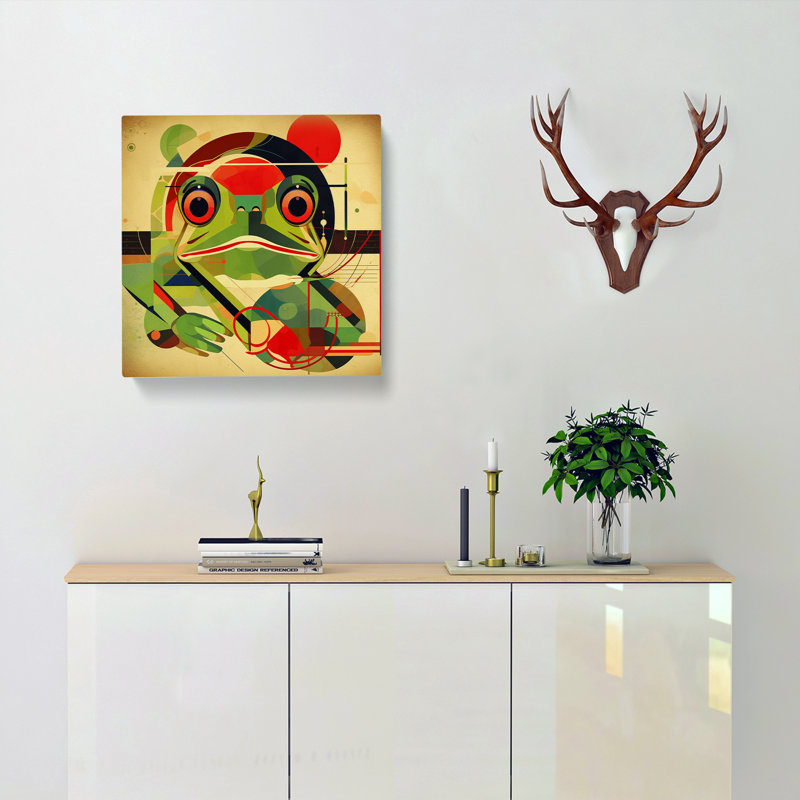 Frog Constructivism No.1 - Wrapped Canvas