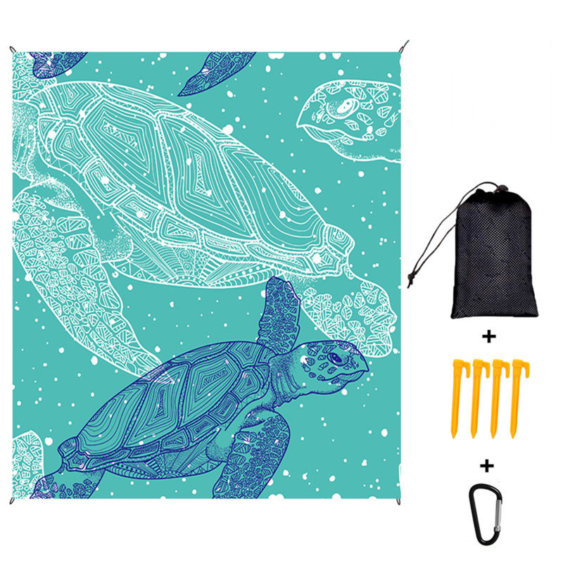 Tapis de plage de camping pour l'extérieur, B
