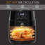 HOMCOM 4.5L Air Fryer Oven