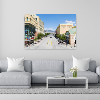 Gateway Shopping Center, Downtown Salt Lake City, Salt Lake City, Utah, Usa Abstract Contemporary Architecture City Wall Art