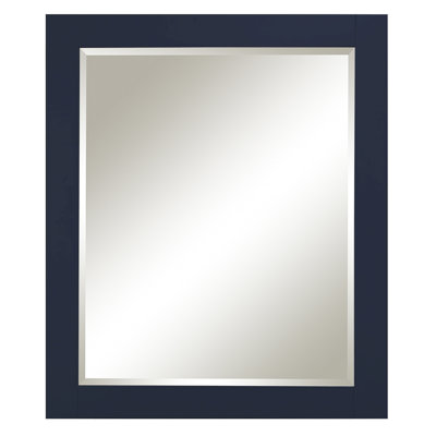 Blue Topaz Rectangle Wood Wall Mirror -  Sunnywood, BT3036MR