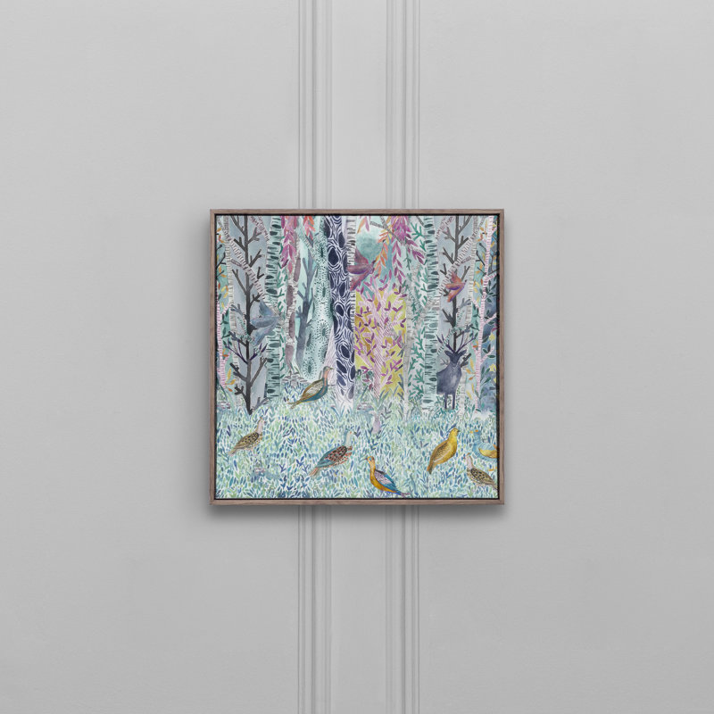Whimsical Tale - Floater Frame Bold Art, 49cm H x 49cm W x 3.5cm D