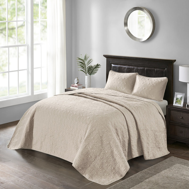 Couvre-lit très grand kaki - rembourrage 90% coton 100% microfibre réversible avec surpiquage surdimensionné pour un meilleur ajustement 2 taies décoratives incluses