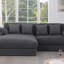 Canapé modulaire réversible 105 po Corduroy-1959174250