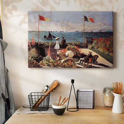 Garden at Sainte-Gallery Wrapped Canvas