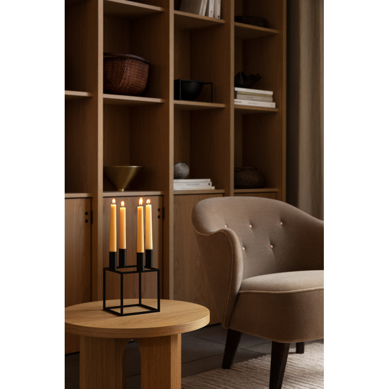Kubus Candelabra, Black