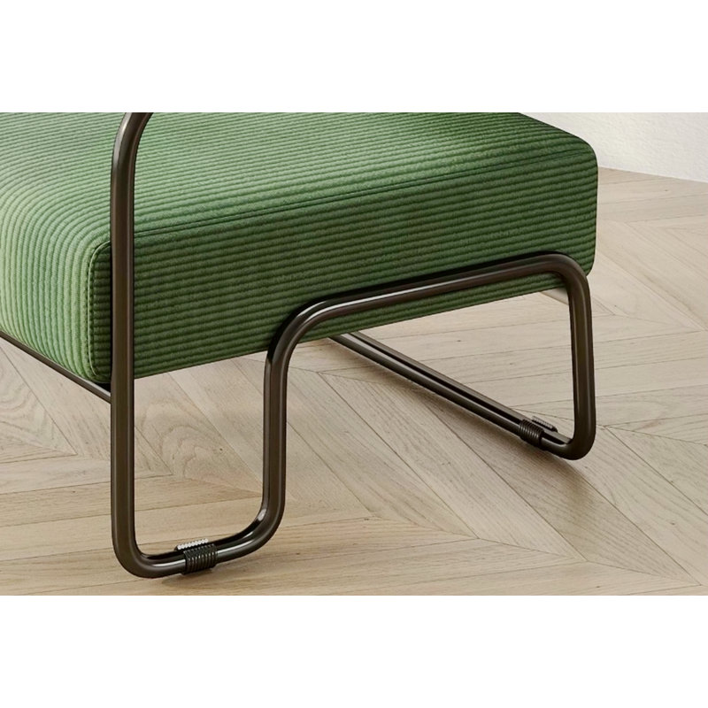 Fauteuil de salon en fer, fauteuil individuel paresseux, fauteuil de balcon