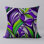 Abstract Reversible Throw Pillow