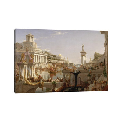 The Course of Empire: The Consummation of the Empire, c.1835-36 - Giclée sur toile tendue avec châssis