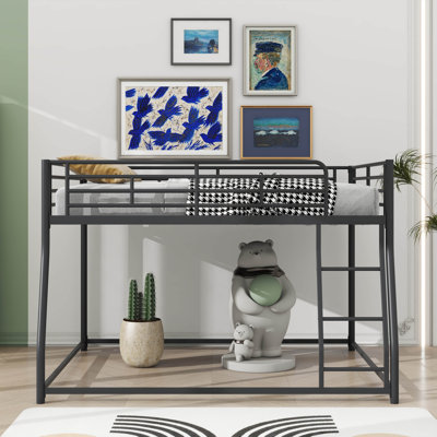 Metal Floor-Mounted Bunk Bed