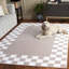 Tapis à carreaux Kiontae Performance-91152753