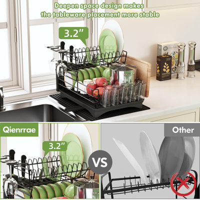 Adjustable Stainless Steel Dish Rack