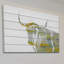 « yellow boeuf » par parvez taj,, reproduction d’art sur bois blanc-19740430