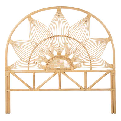Gafford Wicker Open-Frame Headboard