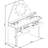 Coral Kids Vanity Table with Mirror