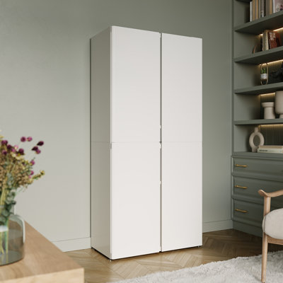 Everest Organization Systems Everest Home 74-inch High 2- or 4-Door Tall Storage Cabinet with Adjustable Shelves