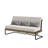 Aluminum & Wicker Outdoor Sofa With Cushions & Pillows-132427159-132427163
