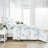 Rose Percale Cotton Printed Toile Duvet Cover Set-98200073-122444987