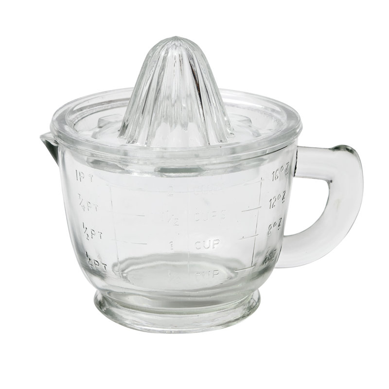 Bistro Glass Citrus Hand Press Juicer