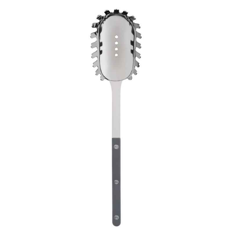 Bistrot Solid Pasta Scoop, Dark Gray