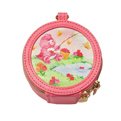 Mini-trousse de beauté avec miroir rond, trousse de toilette Impressions Vanity Care Bears 