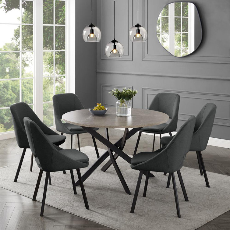 George Oliver Rocco 6 - Person Dining Set | Wayfair.co.uk
