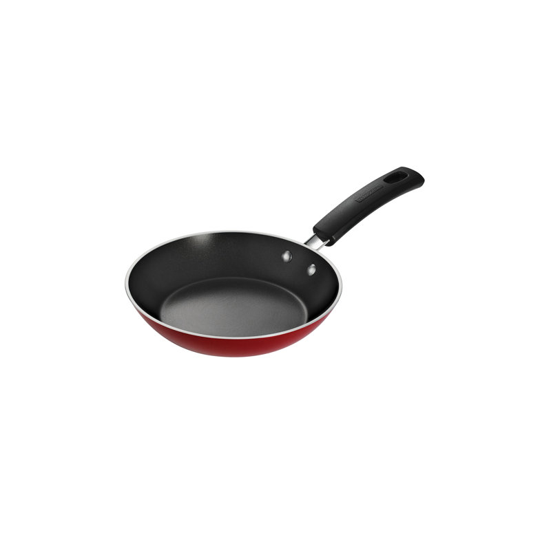 Poêle à frire antiadhésive en aluminium Sicilia, 8", Framboise