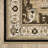 Kuester Vintage Center Medallion Tan/ Black Wool Blend Area Rug-1504255448