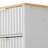 82.6" Fluted Kitchen Island With Extendable Dining Table For 4-6, Island Table For Kitchen With Power Outlet, Kitchen Table With Double-Side Storage, 2 Drawers 2 Side Open Shelves, White-129490338-129490340