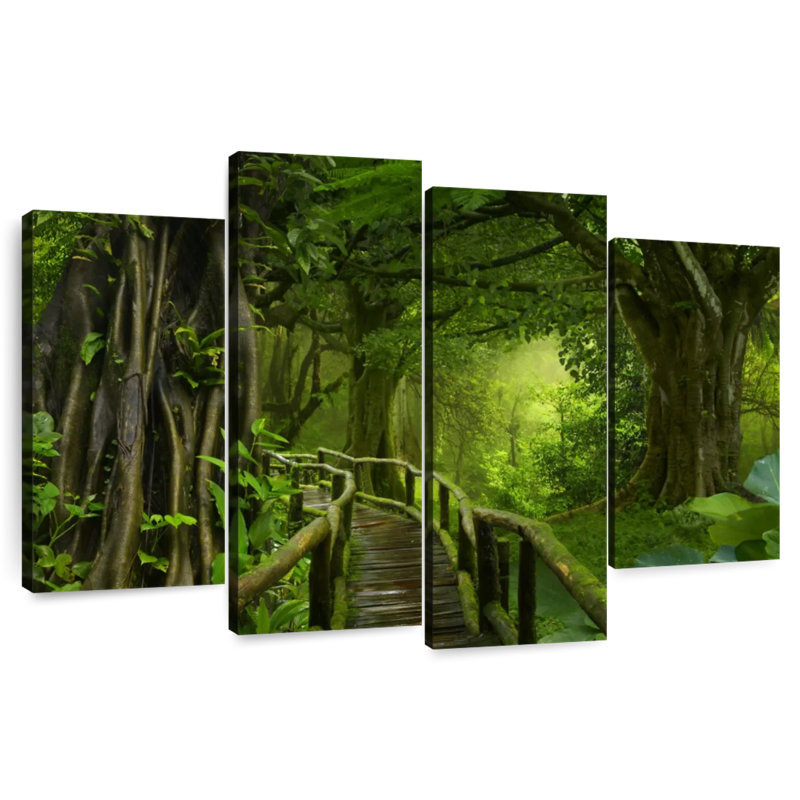 Alvord Thailand Jungle, 48" H x 75" W