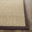 Debroh natural fiber maritime rupee solid color rug-434642007