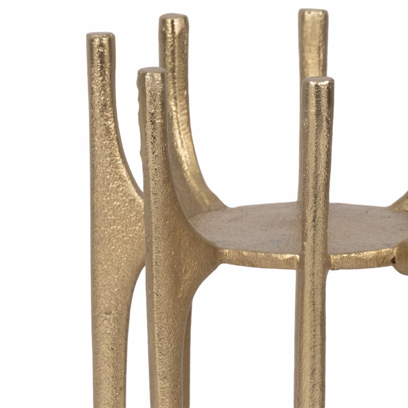 Porte-bougie décoratif pour la maison Jisselle, H 8 po x l 5 po x P 5 po