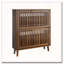 Armoire à chaussures 23,6 po en noyer-488039620