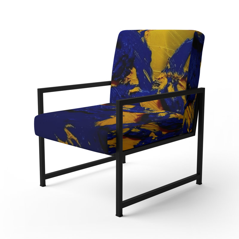 Fauteuil d'appoint Curci - Fractals, Noir, noir, noir, noir