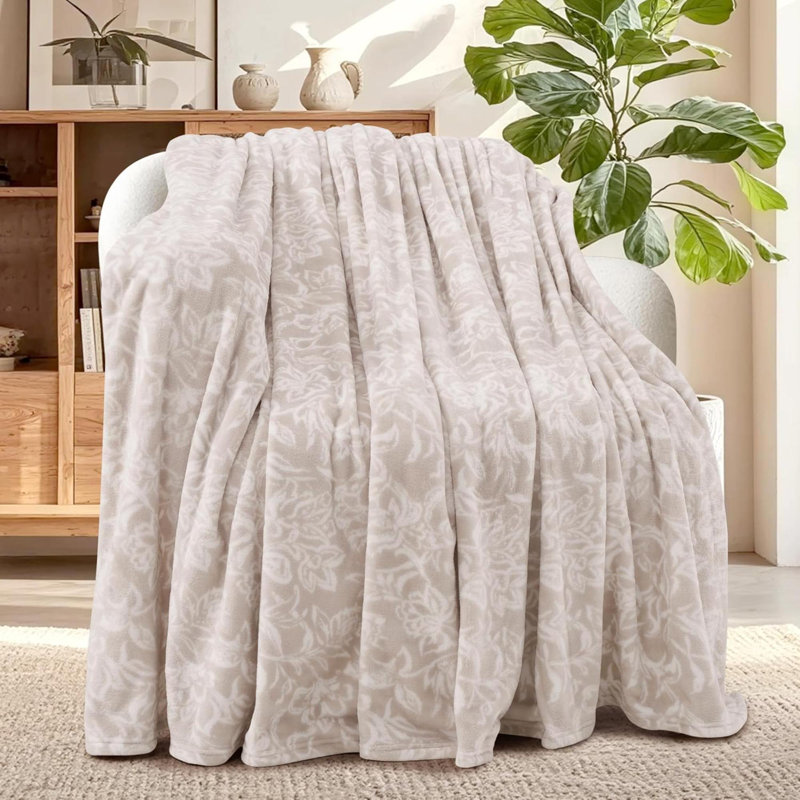 Machine Woven Heated Throw Blanket