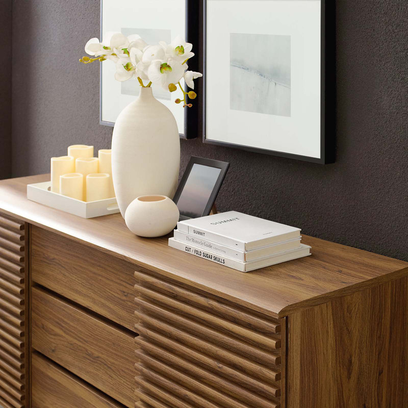 Carson Carrington Lagered Sideboard Buffet Table