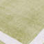 Anyi Bordered Hand Loomed Green Rug-1780327066