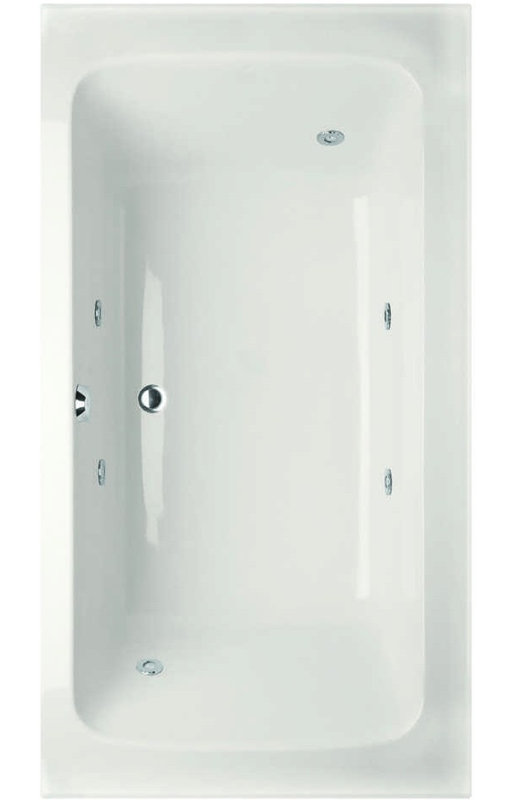 Rachael 66'' L Bathtub, White
