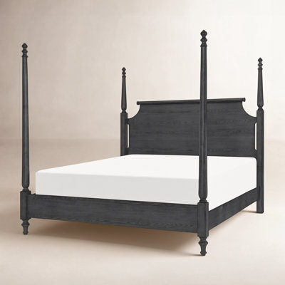 Country Living Four Poster Oak Bed