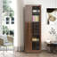 Armoires coulissantes escamotables en bois MDF 70,87 po