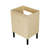 Modern American Style Bathroom Vanity with Vertical Groove Detail, 24/30/36 Inch Freestanding or Wall Hung Vanity with Choice of Black Undermount Sink-997536336-997536341