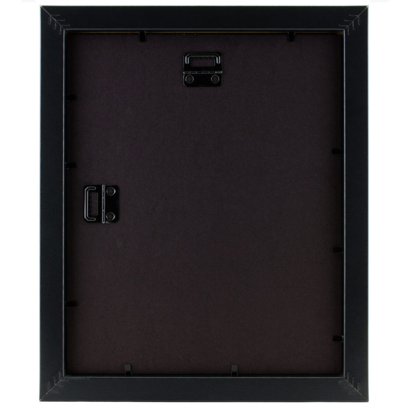 Ensemble de cadres photo Fuqua, Noir anthracite, 6 po x 9 po