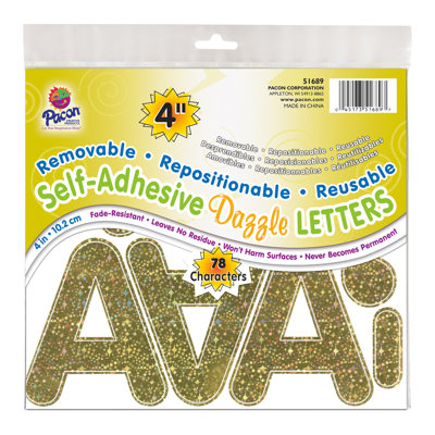 Self-Adhesive Letters