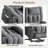 Oversized Power Lift Recliner Chair, Large Electric Recliner With Massage, Cup Holders, Side Pockets-1728827993