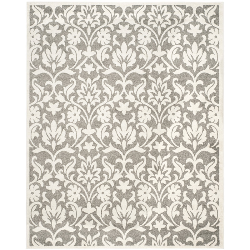 Tapis à motif floral Cirila, Rectangle 9 pi x 12 pi