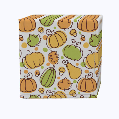 Percel 100% Cotton No Pattern Square Napkin