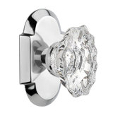 Cottage Plate with Chateau Door Knob