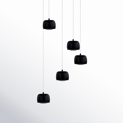Lockport 5 Light Metal Dimmable LED Pendant