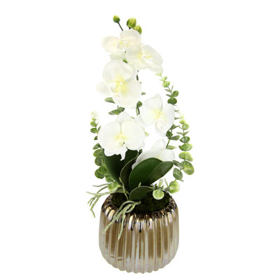 Kunstblume Orchidee in Vase