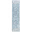Tapis bleu / ivoire en laine touffeté à la main Leopoldo-968285586
